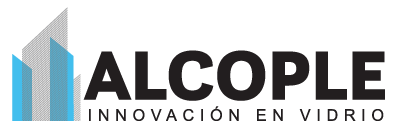 Logo de Alcople – especialista en soluciones de vidrio y aluminio en Costa Rica